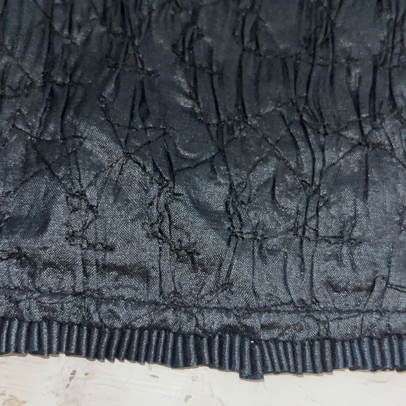 EILEEN FISHER, 100% Silk, Charcoal Gray, Slip Dress | size Large - Picture 7 of 7